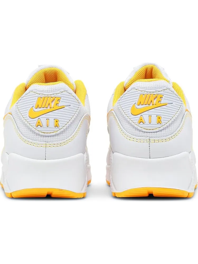 Кроссовки Nike Air Max 90 'Laser Orange' — изображение 6 из 8, белый