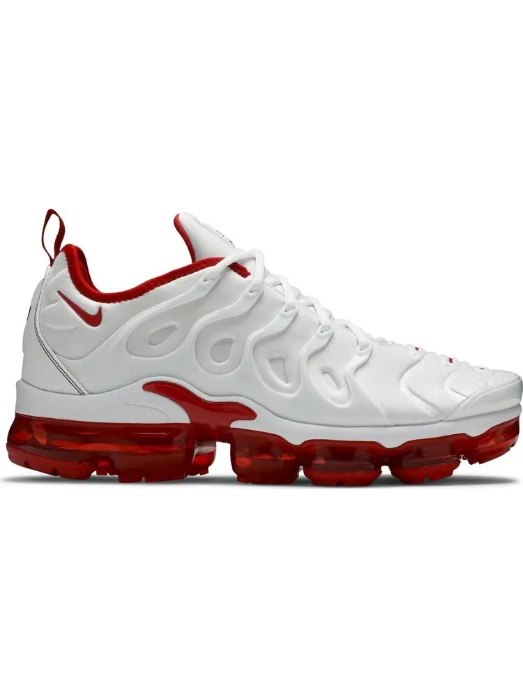 Кроссовки Nike Air VaporMax Plus 'White University Red' — изображение 1 из 8, белый