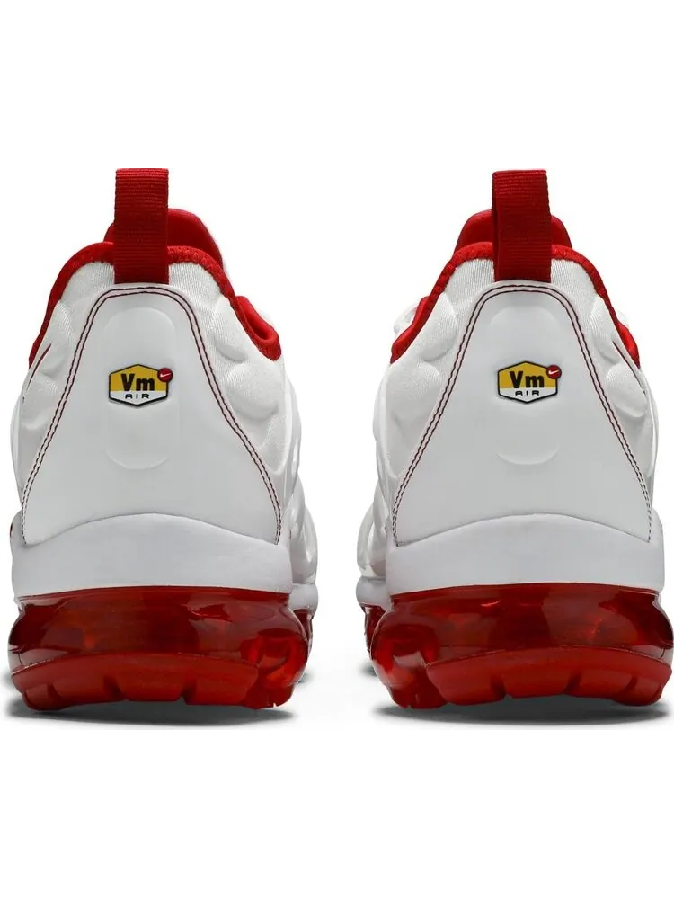 Кроссовки Nike Air VaporMax Plus 'White University Red' — изображение 6 из 8, белый