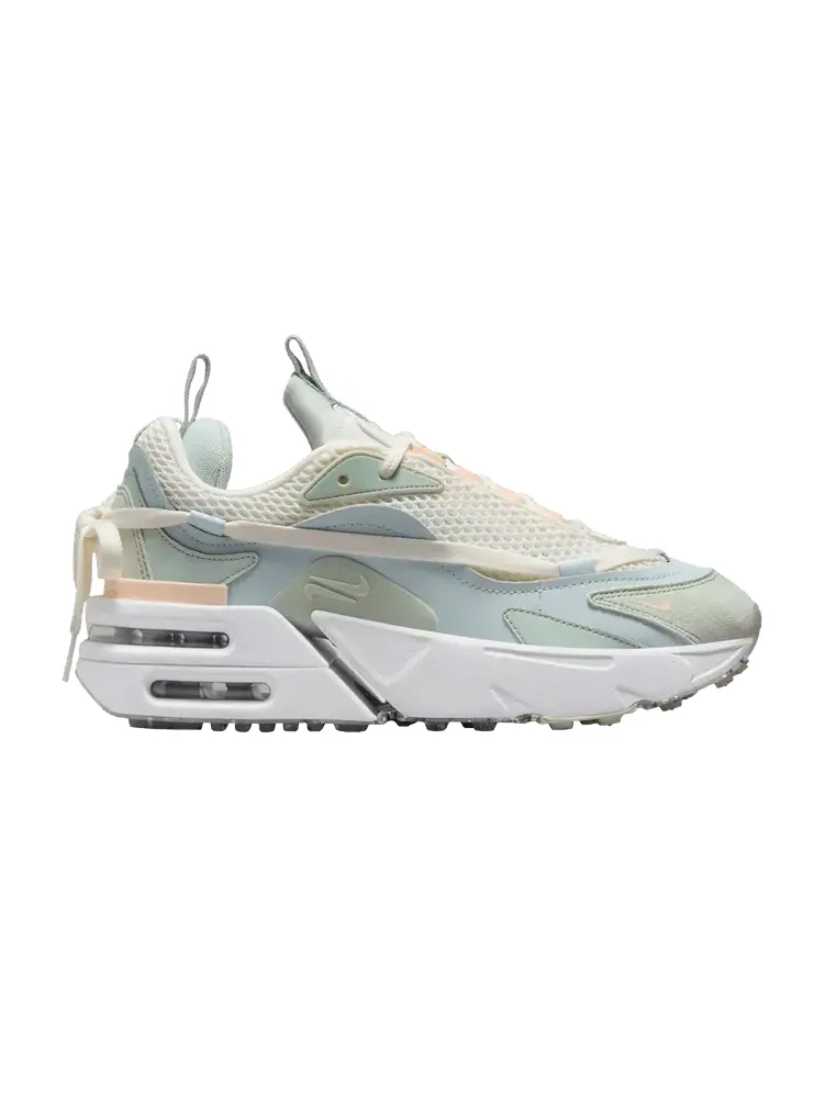 Кроссовки Nike Wmns Air Max Furyosa Sail Light Silver Crimson Tint — изображение 1 из 1, светлый серебристый