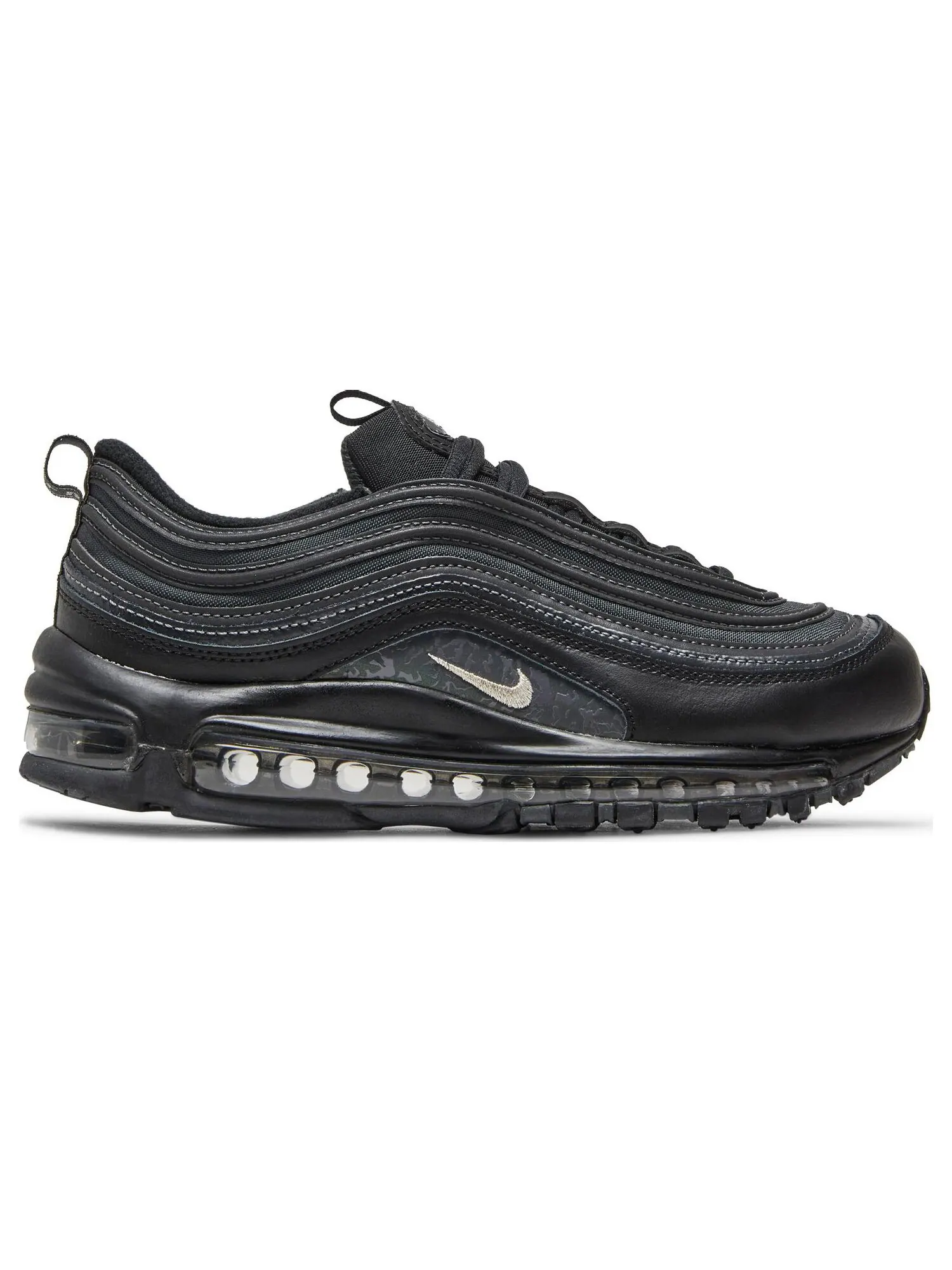 Кроссовки Nike Wmns Air Max 97 'Black Metallic Pewter' — изображение 1 из 8, черный