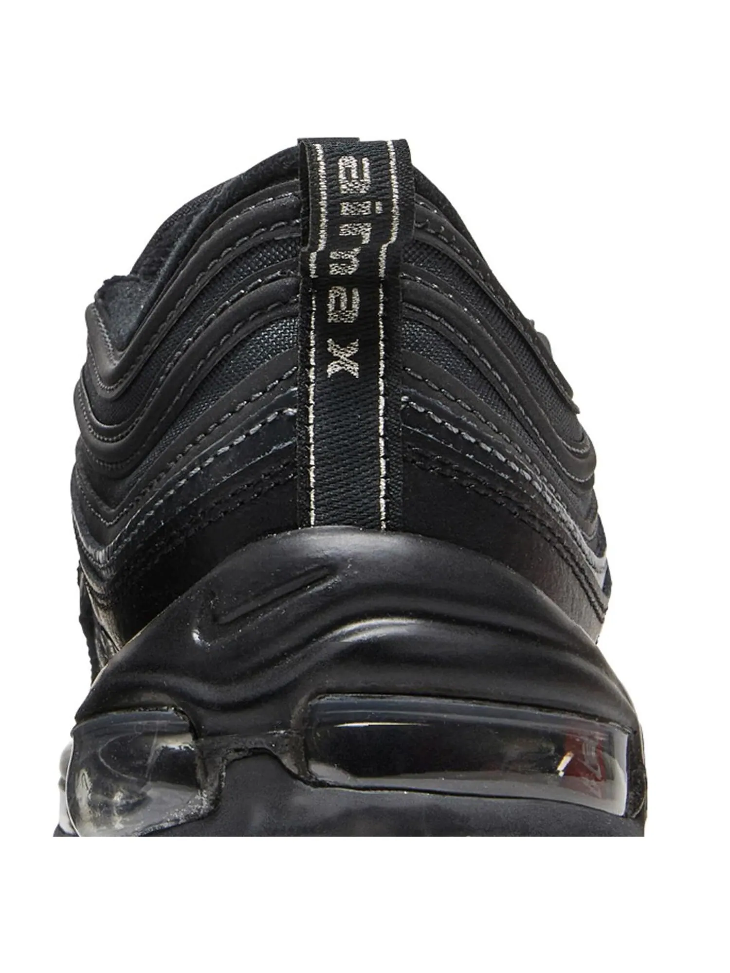 Кроссовки Nike Wmns Air Max 97 'Black Metallic Pewter' — изображение 7 из 8, черный