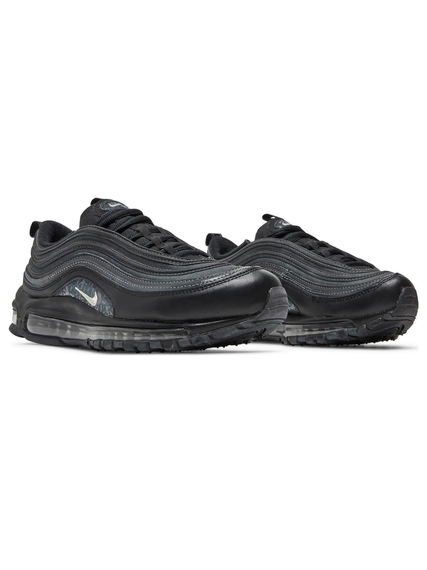 Кроссовки Nike Wmns Air Max 97 'Black Metallic Pewter' — изображение 8 из 8, черный