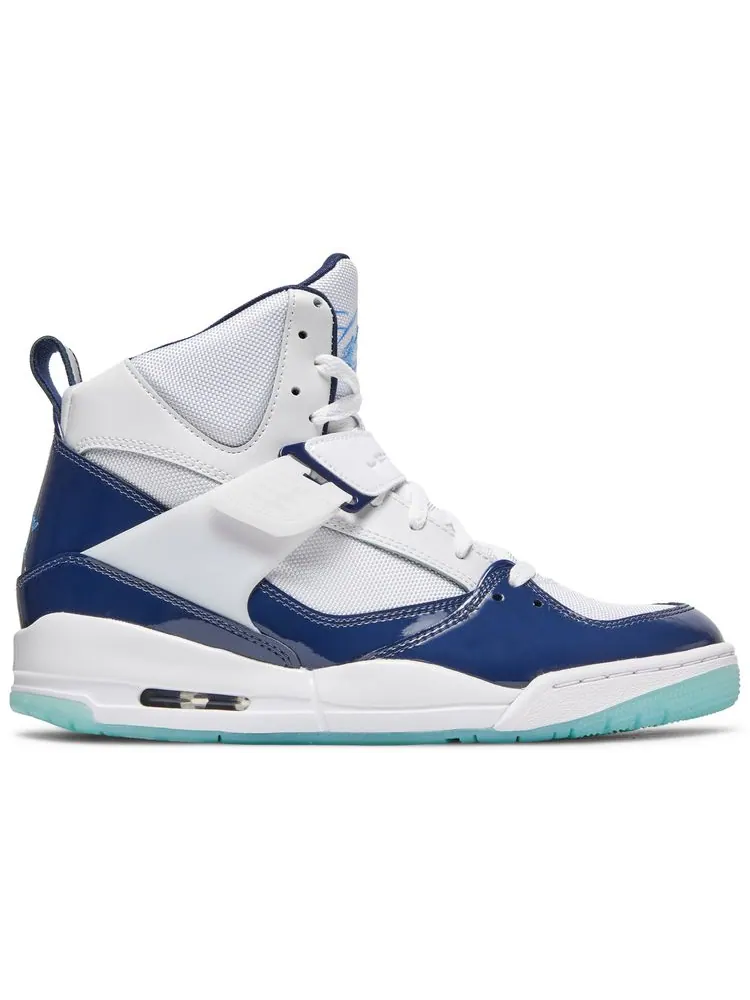 Кроссовки Air Jordan Jordan Flight 45 High 'Midnight Navy' — изображение 1 из 8, белый