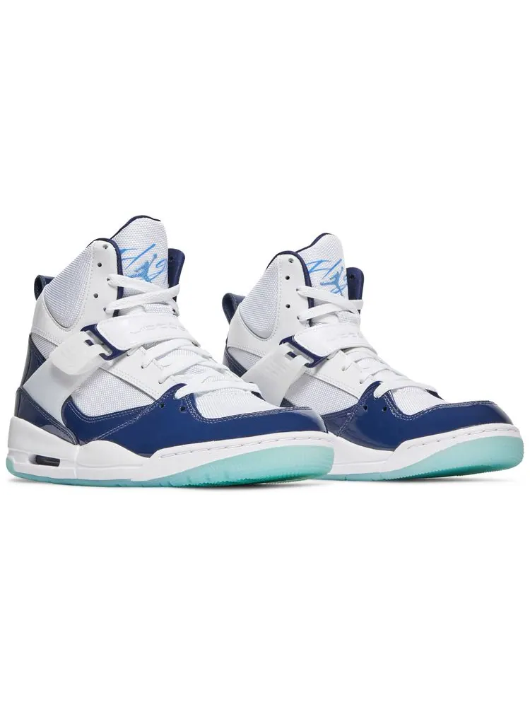 Кроссовки Air Jordan Jordan Flight 45 High 'Midnight Navy' — изображение 8 из 8, белый