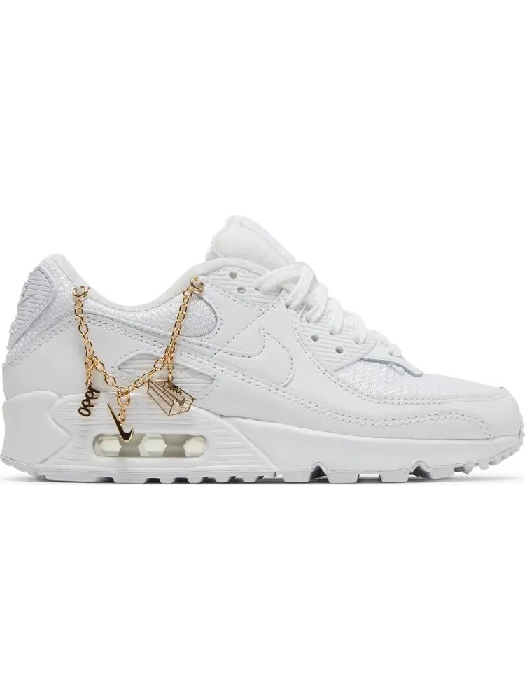 Кроссовки Nike Air Max 90 Premium Lucky Charms — изображение 1 из 7, белый