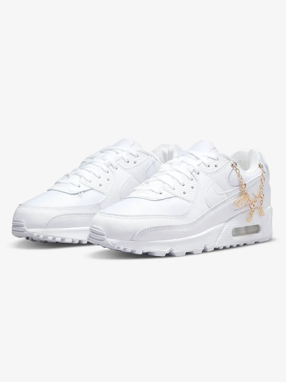 Кроссовки Nike Air Max 90 Premium Lucky Charms — изображение 3 из 7, белый