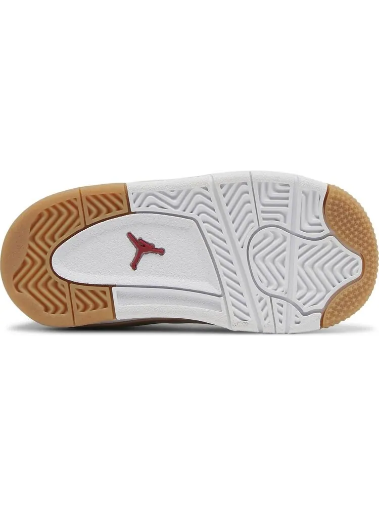 Кроссовки Air Jordan 4 Retro TD Wild Things — изображение 4 из 8, бежевый