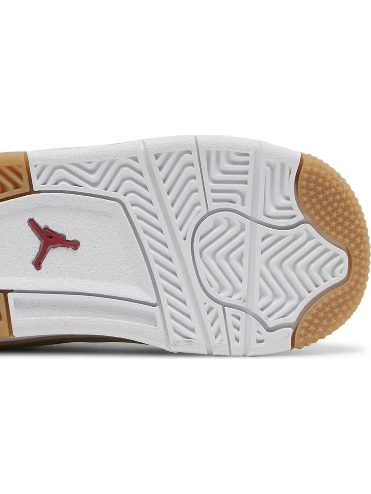 Кроссовки Air Jordan 4 Retro TD Wild Things — изображение 5 из 8, бежевый