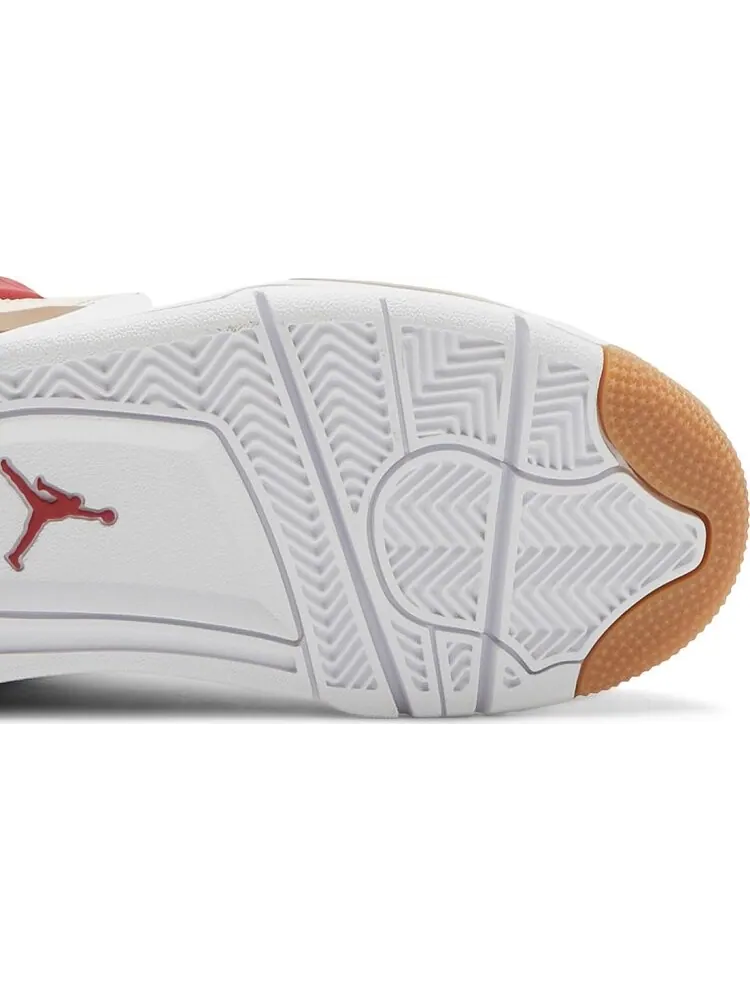 Кроссовки Air Jordan 4 Retro GS Wild Things — изображение 5 из 8, бежевый