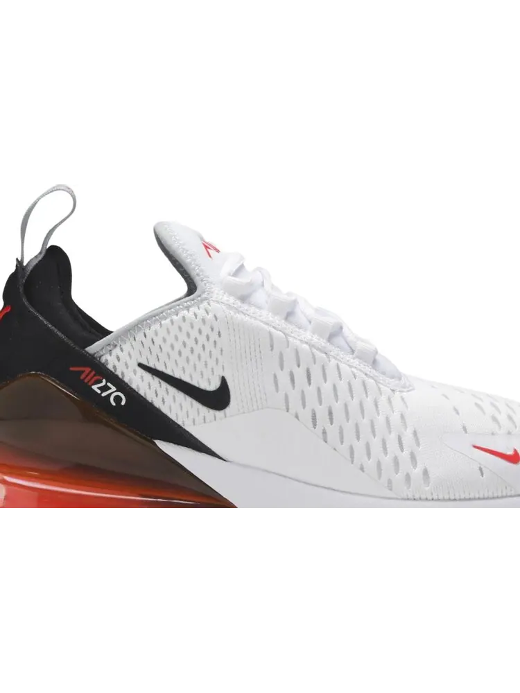 Кроссовки Nike Air Max 270 'Bright Crimson Black' — изображение 2 из 8, белый