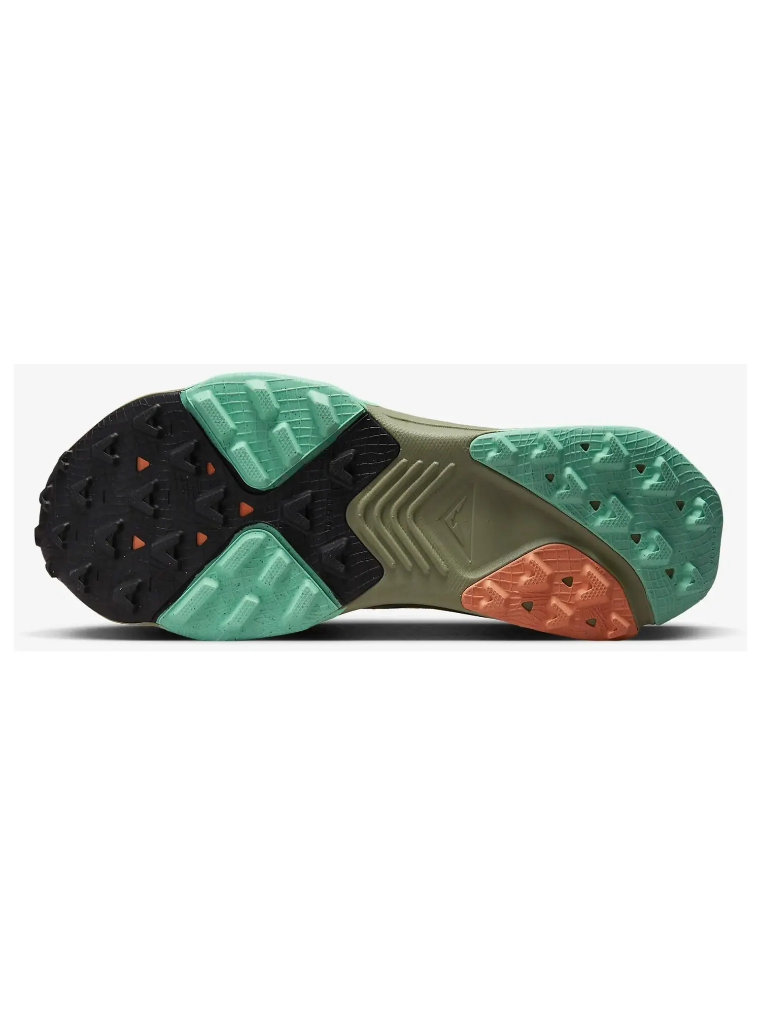 Кроссовки Nike ZoomX Zegama — изображение 5 из 7, темно-зеленый/черный