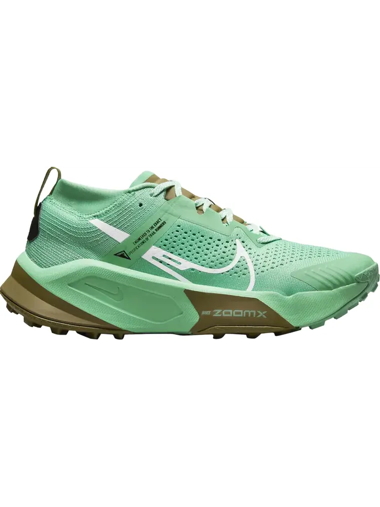 Кроссовки ZoomX Zegama 'Spring Green Olive Flak' — изображение 1 из 1, зеленый