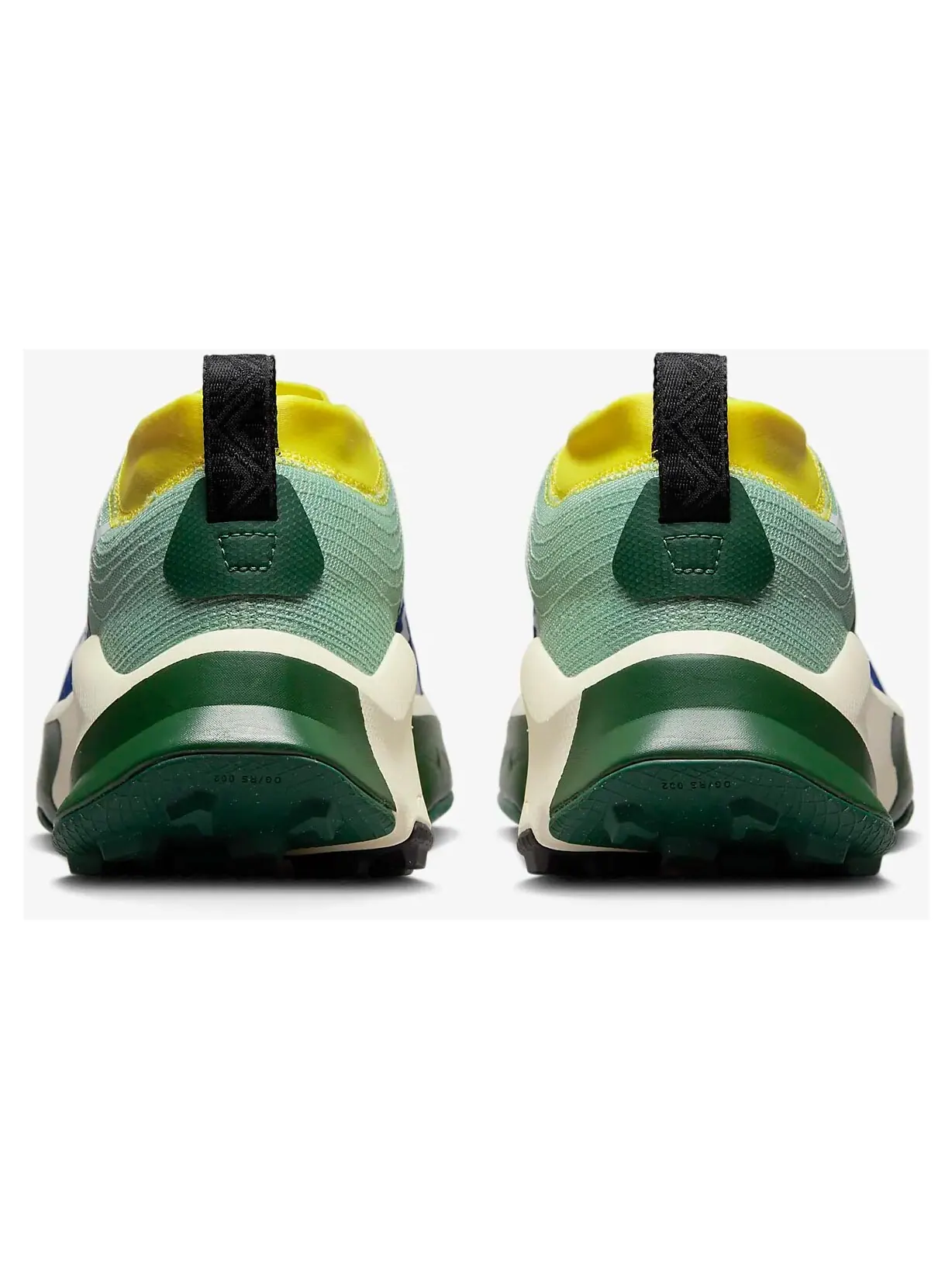 Кроссовки Nike ZoomX Zegama — изображение 4 из 7, синий/желтый/зеленый