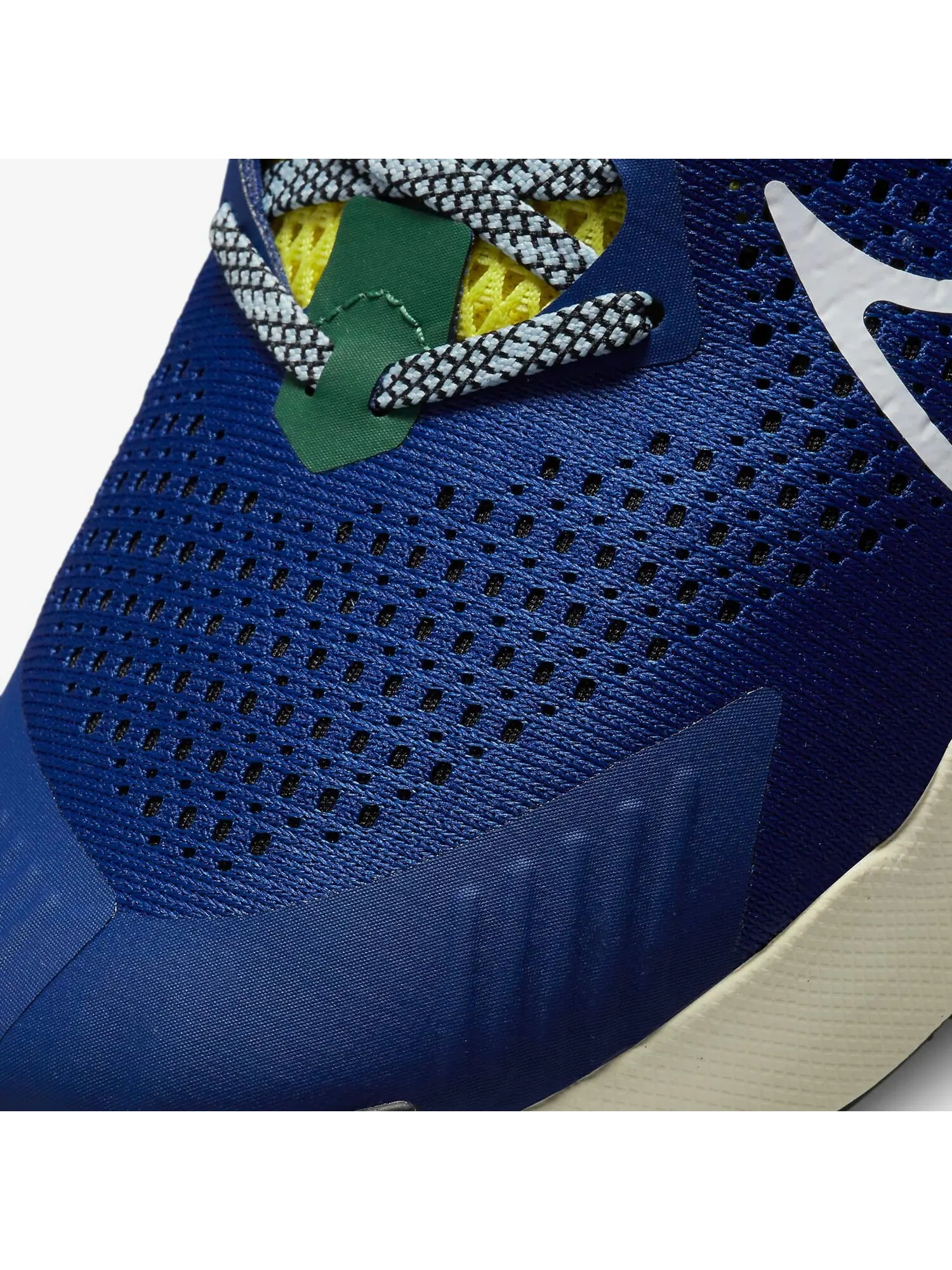 Кроссовки Nike ZoomX Zegama — изображение 6 из 7, синий/желтый/зеленый