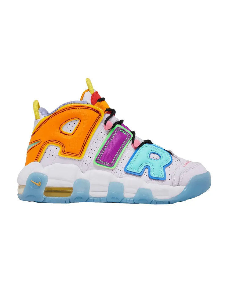 Кроссовки Nike Air More Uptempo GS — изображение 1 из 9, белый
