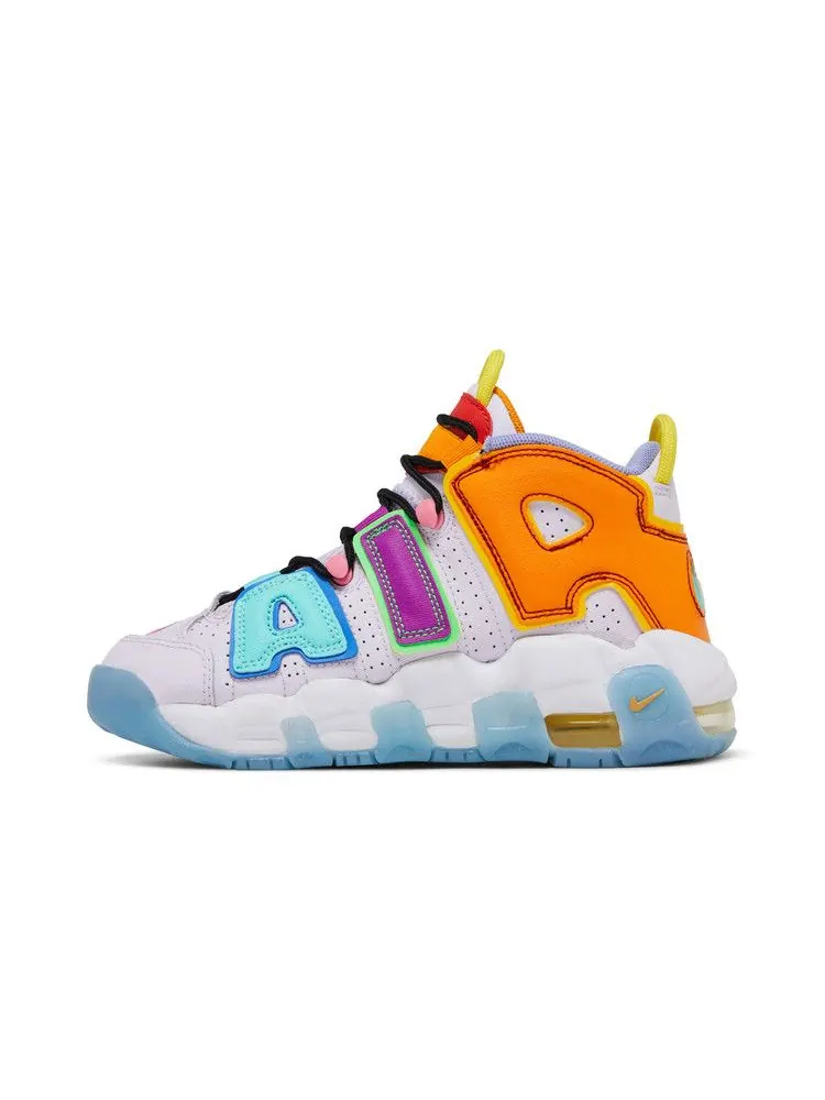 Кроссовки Nike Air More Uptempo GS — изображение 4 из 9, белый