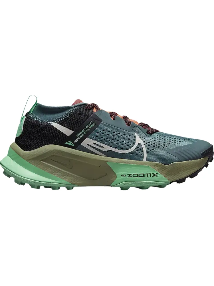 Кроссовки Nike Wmns ZoomX Zegama 'Mineral Slate' — изображение 1 из 1, зеленый