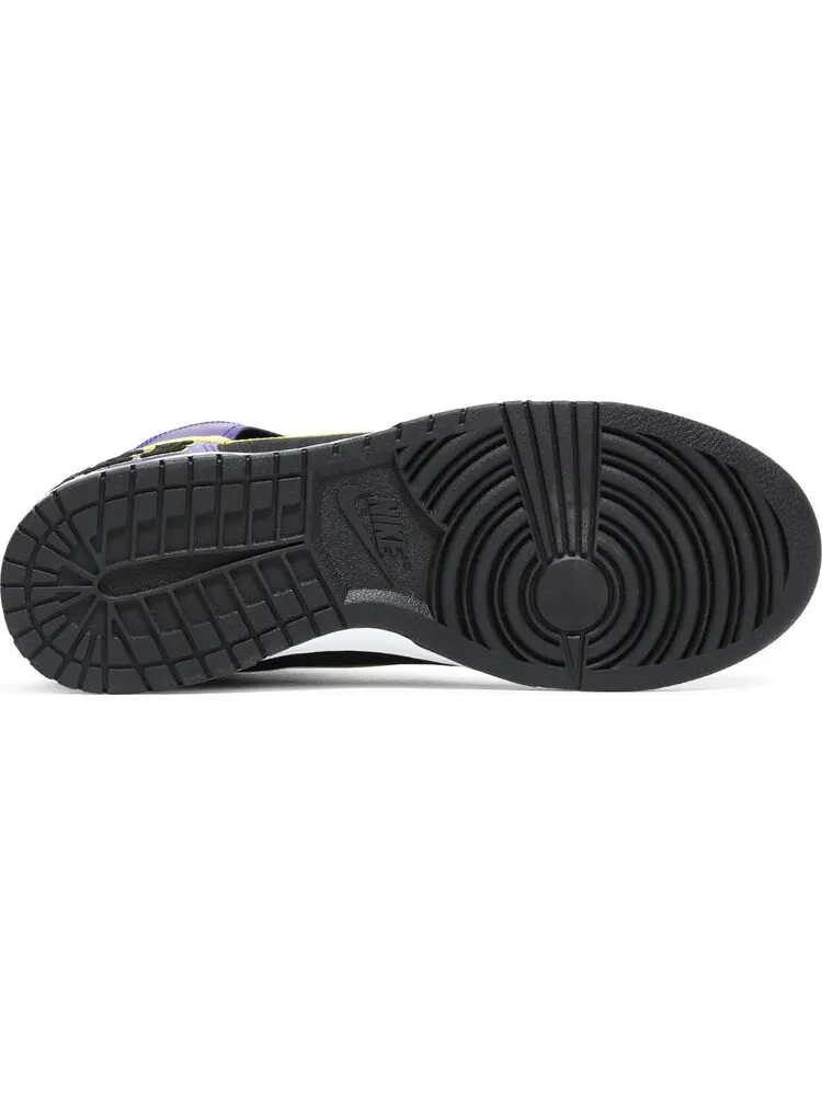 Кроссовки Nike Dunk High Premium EMB 'Lakers' — изображение 4 из 8, фиолетовый