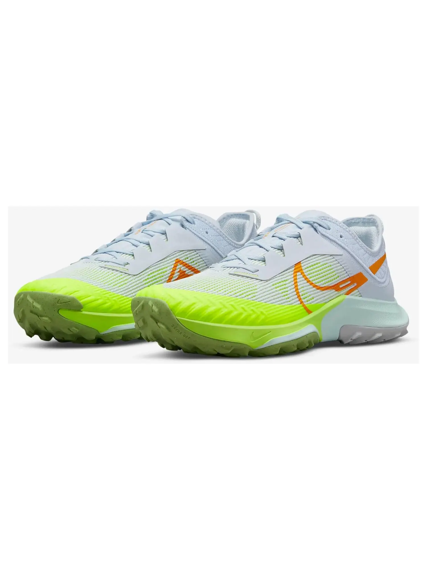 Кроссовки Nike Air Zoom Terra Kiger 8 — изображение 2 из 7, белый/желтый