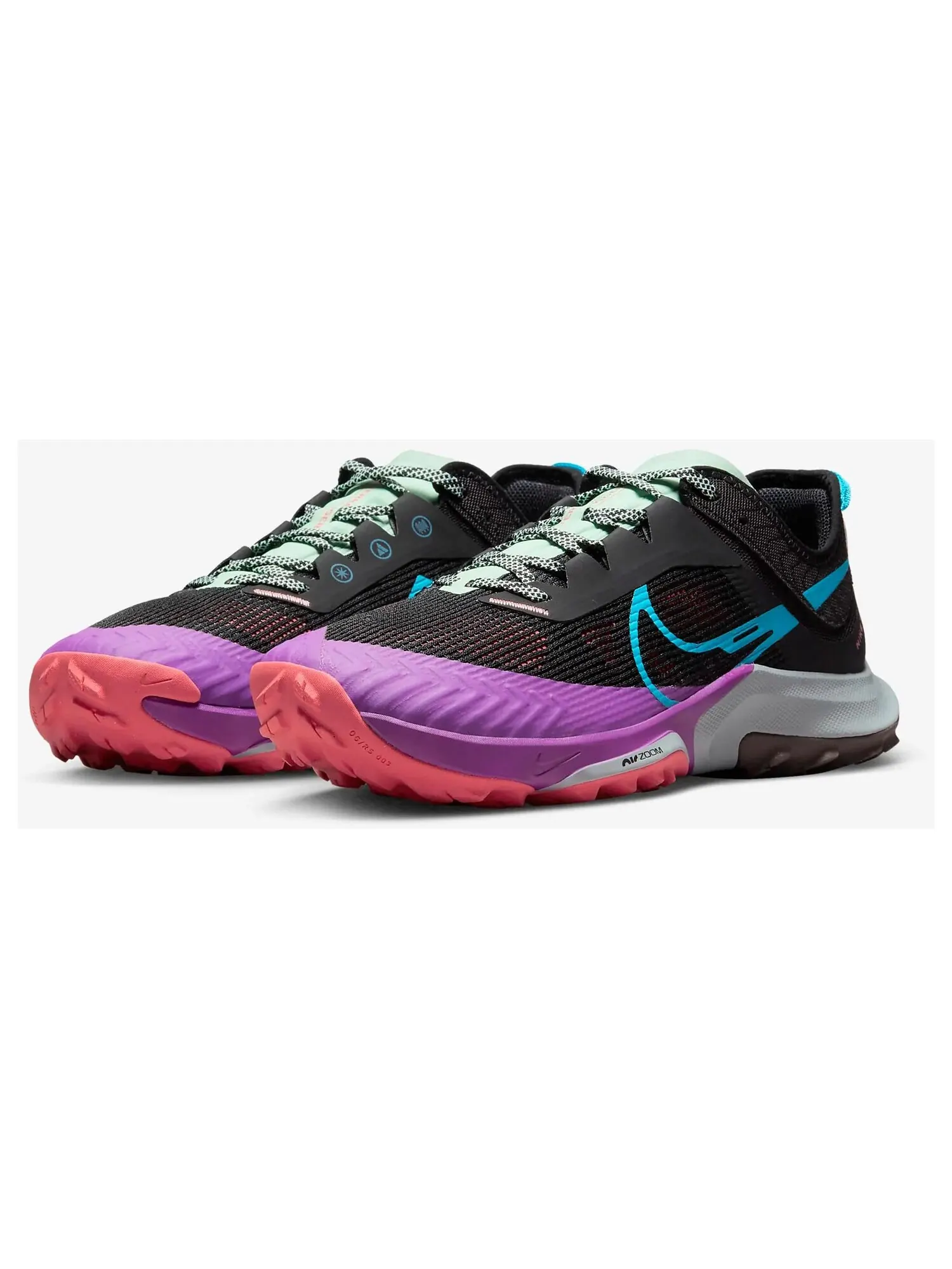 Кроссовки Nike Air Zoom Terra Kiger 8 — изображение 2 из 7, черный фиолетовый