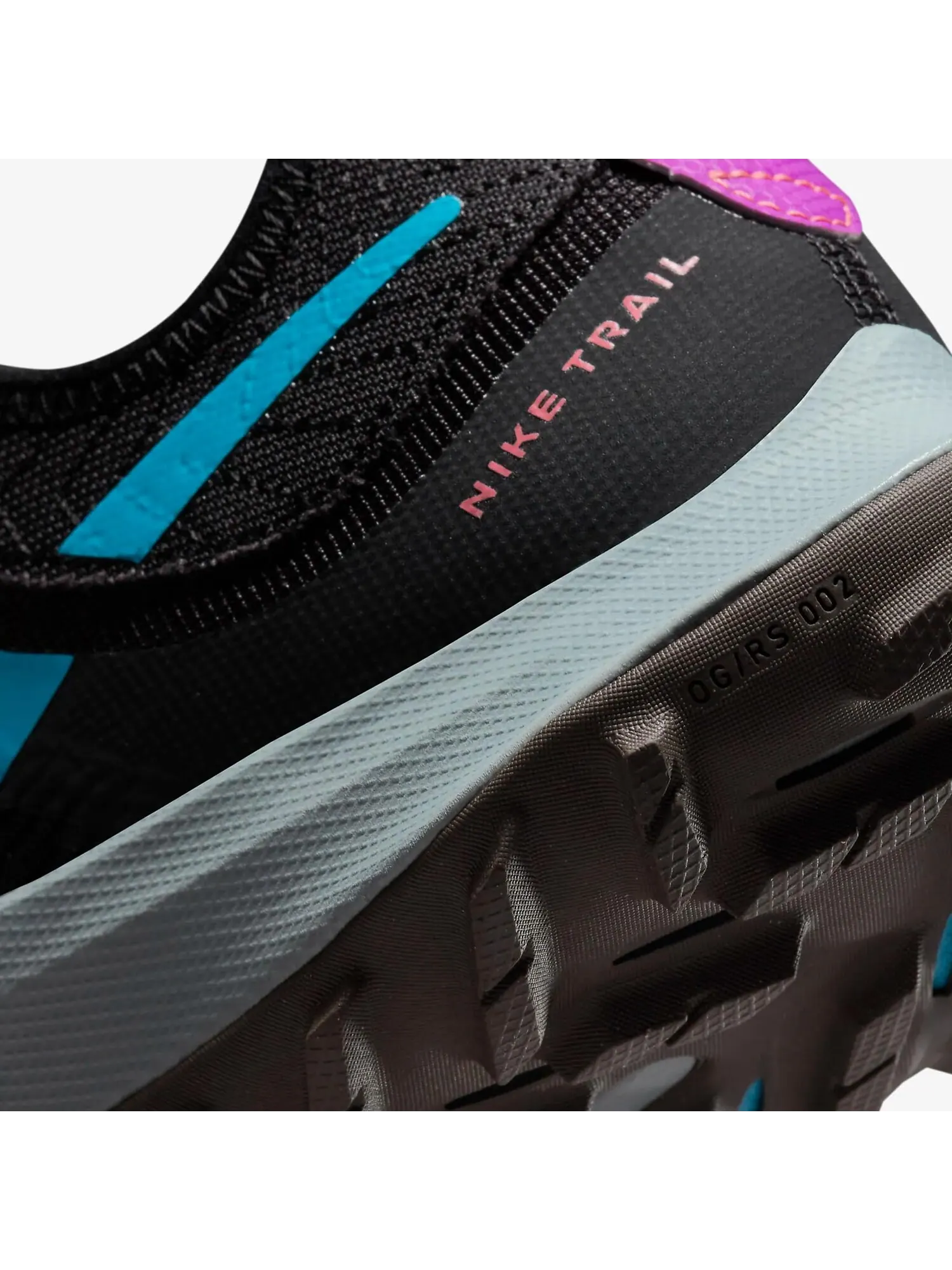 Кроссовки Nike Air Zoom Terra Kiger 8 — изображение 7 из 7, черный фиолетовый
