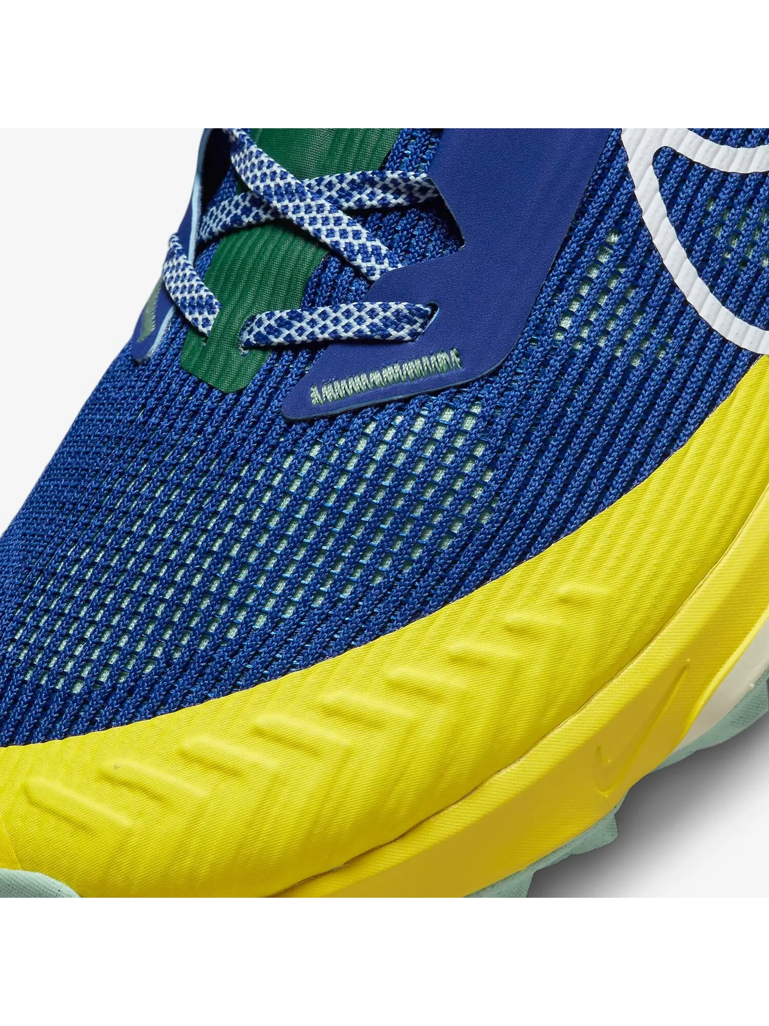 Кроссовки Nike Air Zoom Terra Kiger 8 — изображение 6 из 7, синий/желтый