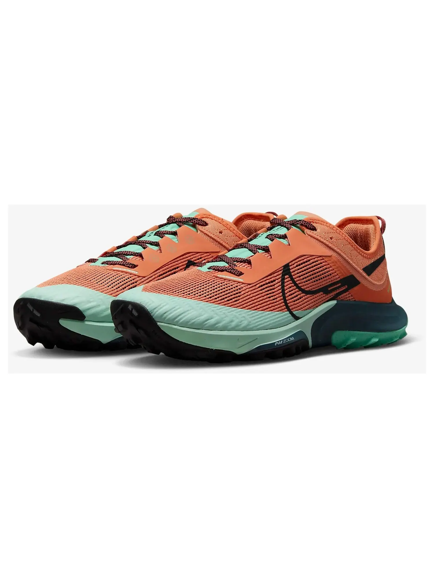 Кроссовки Nike Air Zoom Terra Kiger 8 — изображение 2 из 7, оранжевый/зеленый