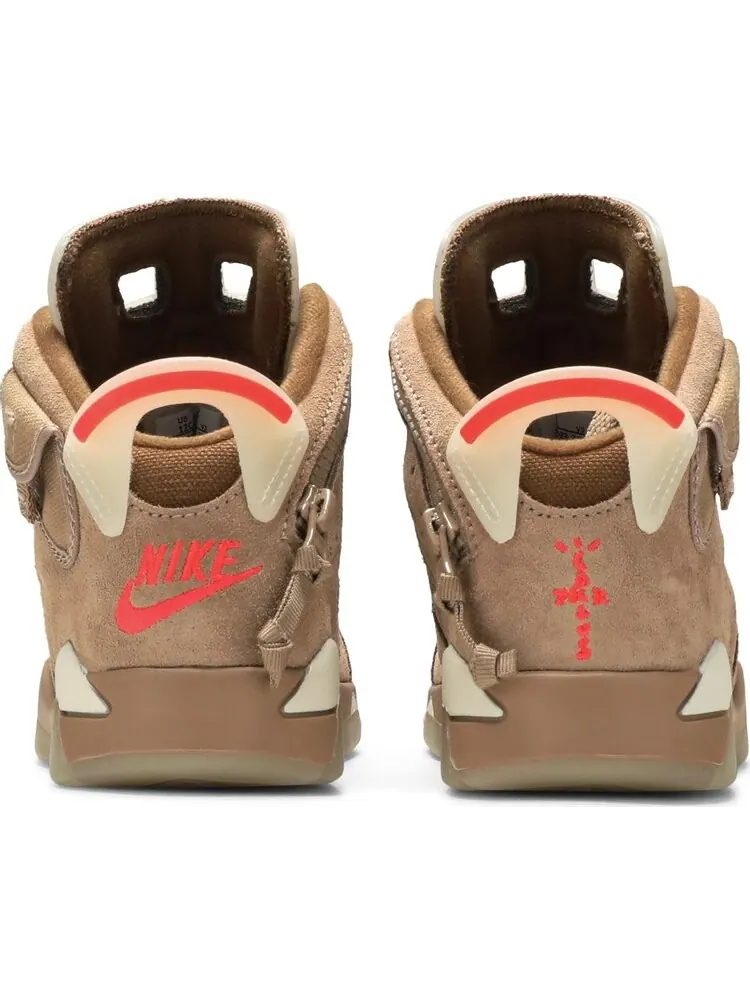Кроссовки Travis Scott x Air Jordan 6 Retro PS British Khaki — изображение 6 из 8, загар