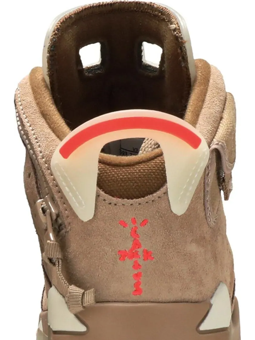 Кроссовки Travis Scott x Air Jordan 6 Retro PS British Khaki — изображение 7 из 8, загар
