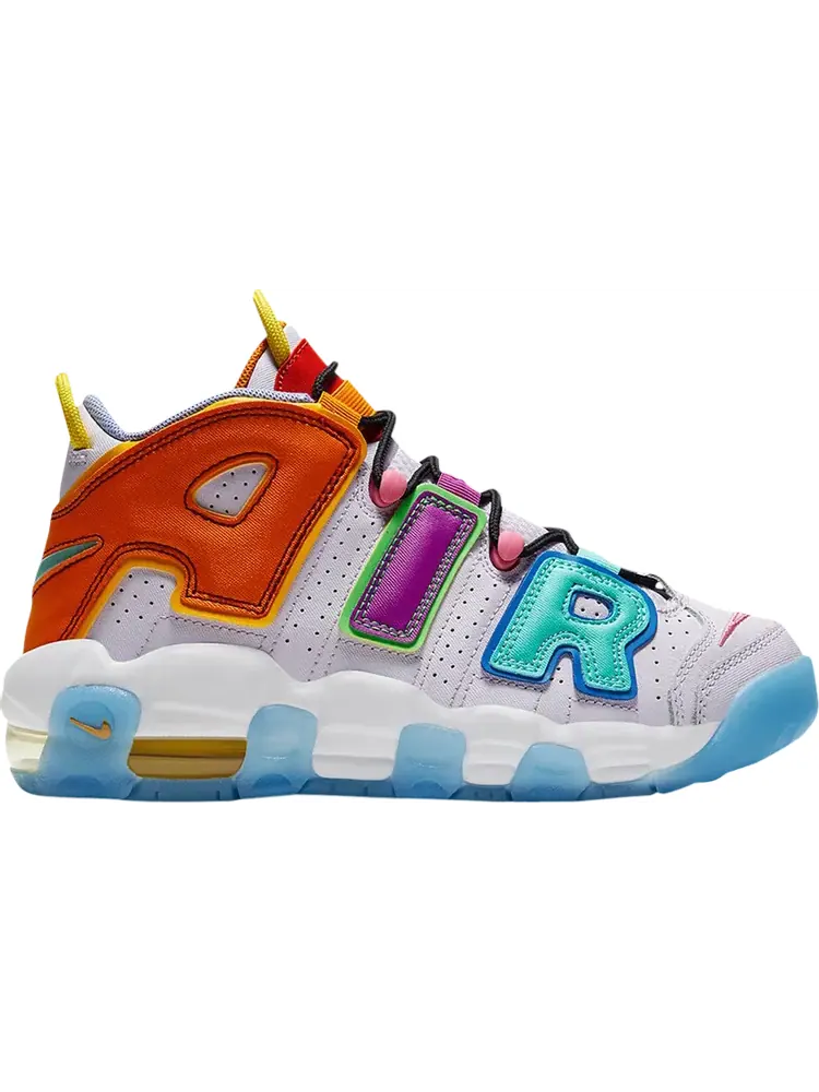 Кроссовки Nike Air More Uptempo PS 'Mix n Match' — изображение 1 из 1, белый