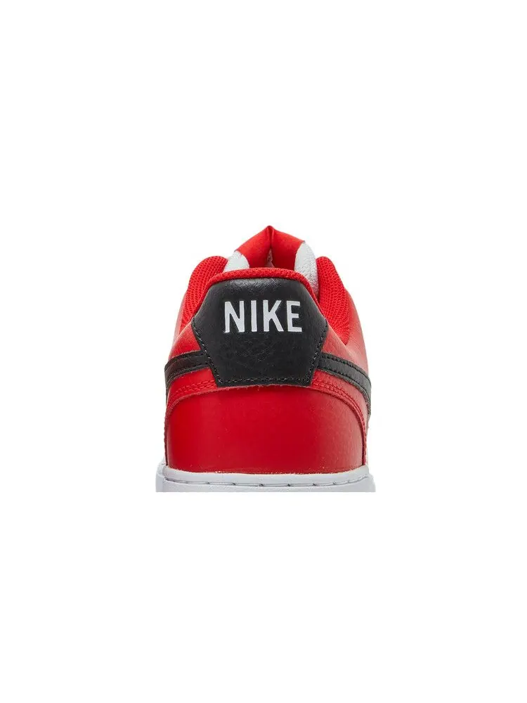 Кроссовки Nike Court Vision Low 'White University Red' — изображение 8 из 9, белый/черный/красный