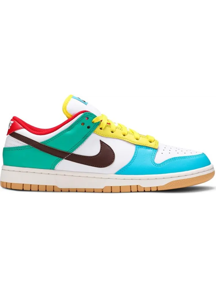 Кроссовки Nike Dunk Low SE 'Free.99 - White' — изображение 1 из 8, мульти
