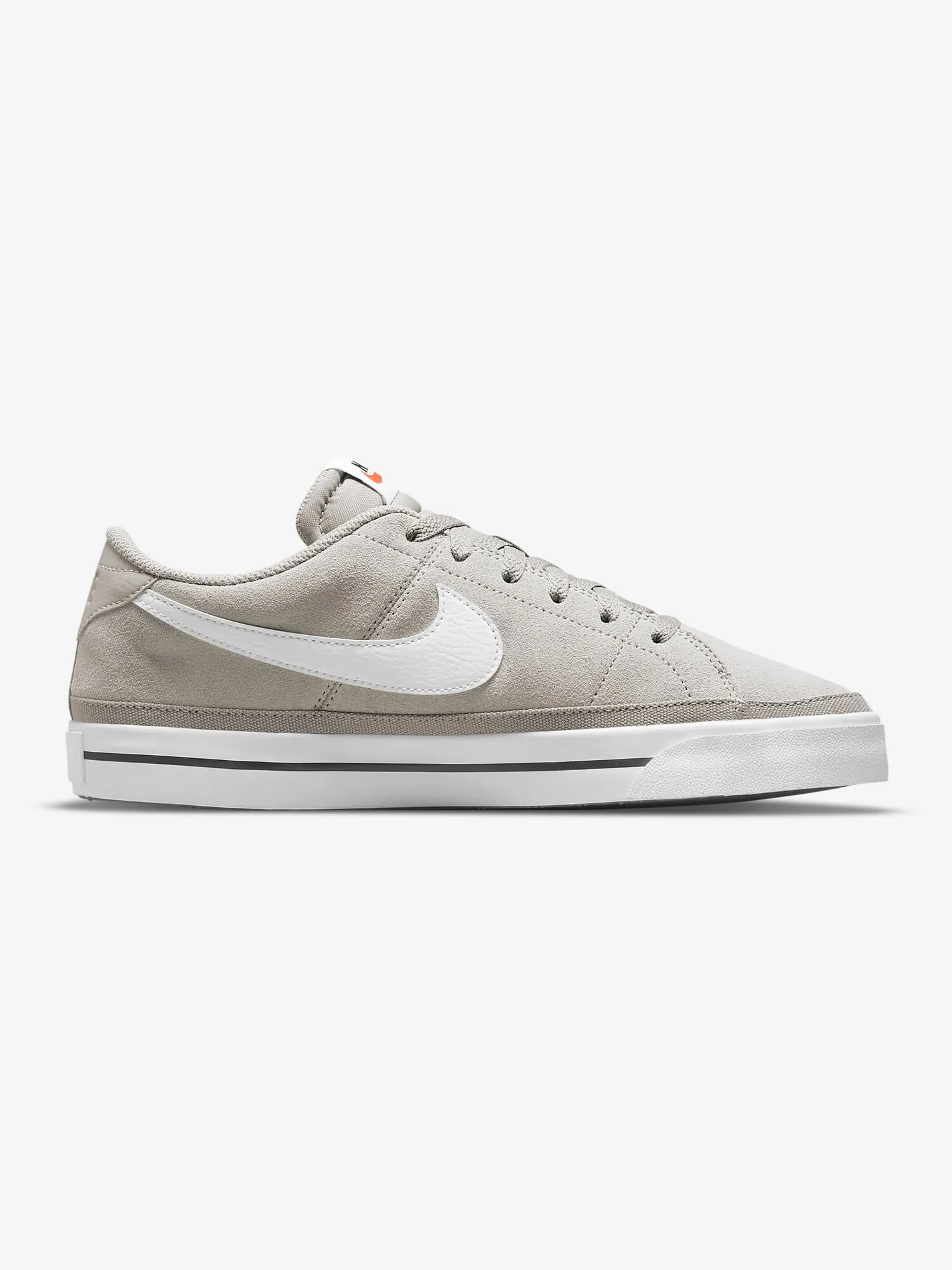 Кеды Nike Court Legacy Suede — изображение 1 из 6, серый/белый/черный