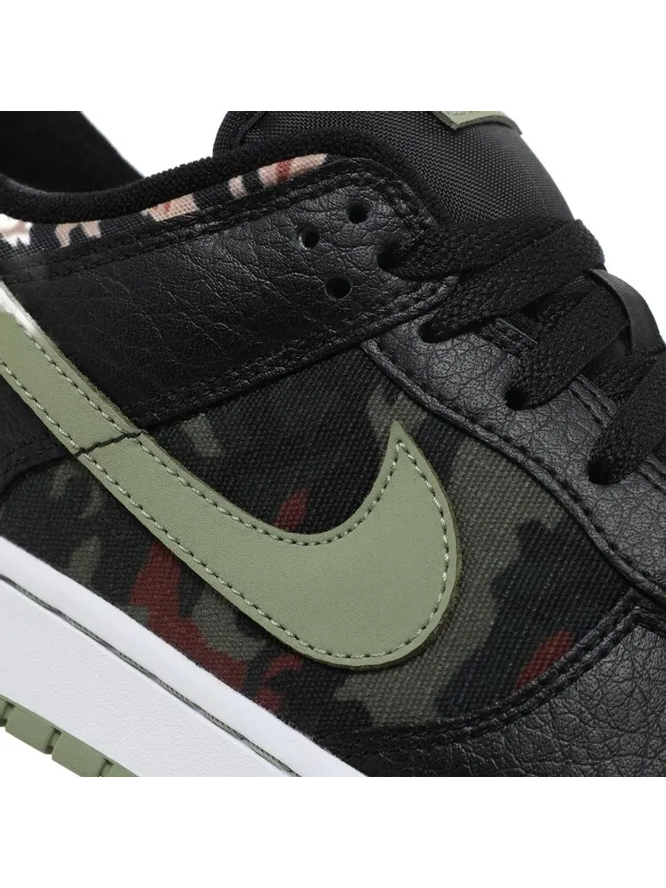 Кроссовки Nike Dunk Low SE 'Black Multi-Camo' — изображение 9 из 10, черный