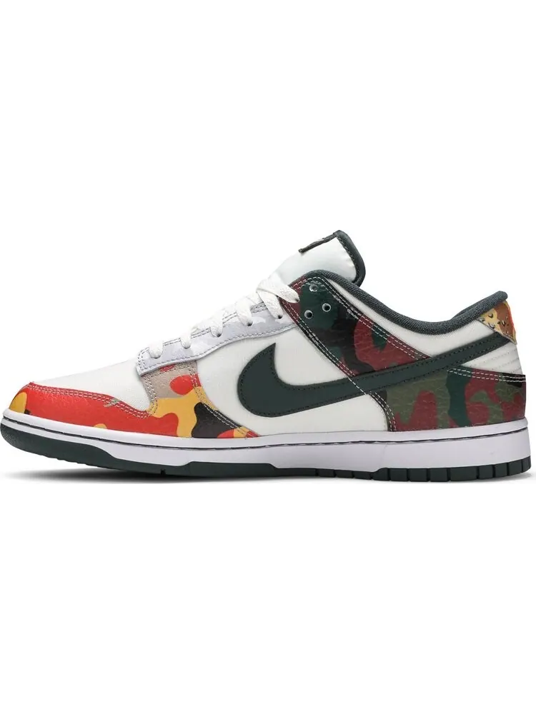 Кроссовки Nike Dunk Low SE 'Sail Multi-Camo' — изображение 3 из 10, мульти