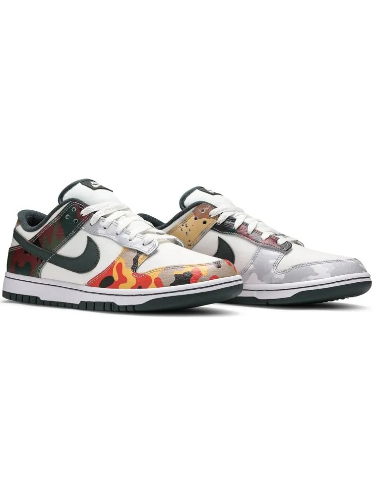 Кроссовки Nike Dunk Low SE 'Sail Multi-Camo' — изображение 8 из 10, мульти