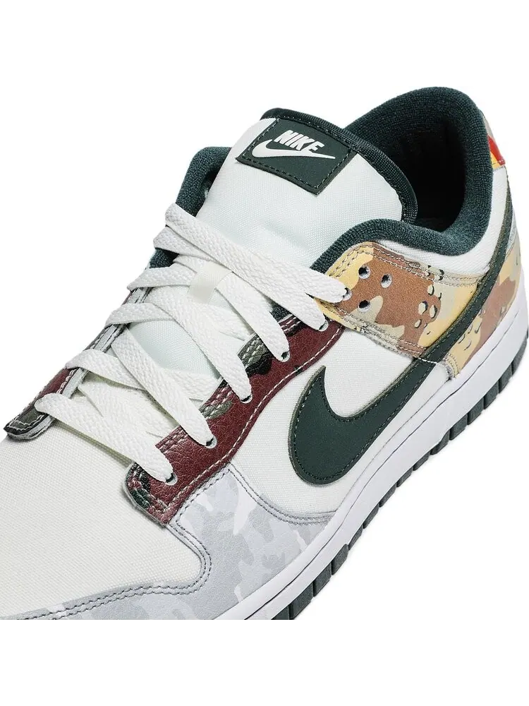 Кроссовки Nike Dunk Low SE 'Sail Multi-Camo' — изображение 9 из 10, мульти