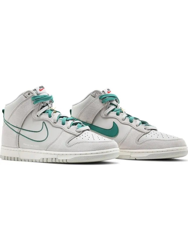 Кроссовки Nike Dunk High SE 'First Use Pack - Green Noise' — изображение 8 из 8, белый
