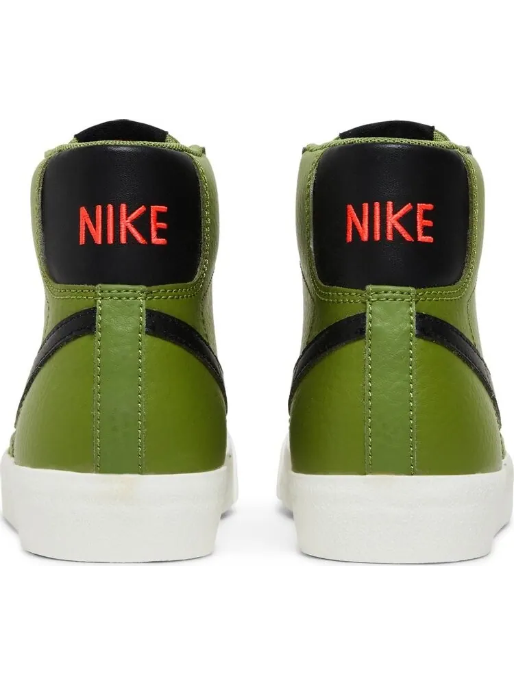 Кроссовки Nike Blazer Mid '77 GS 'Asparagus' — изображение 6 из 8, зеленый
