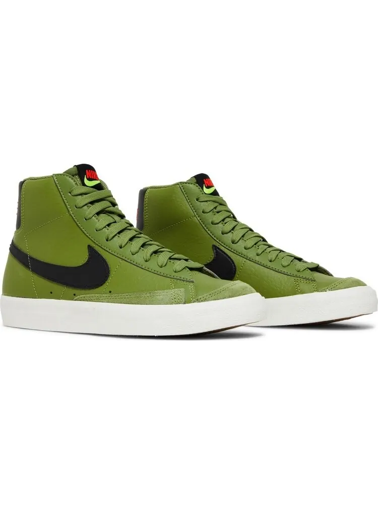 Кроссовки Nike Blazer Mid '77 GS 'Asparagus' — изображение 8 из 8, зеленый