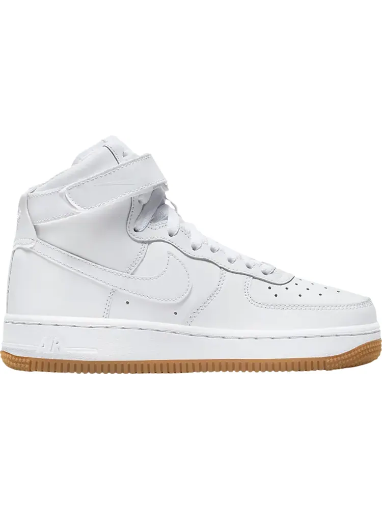 Кроссовки Nike Air Force 1 High GS 'White Gum' — изображение 1 из 1, белый