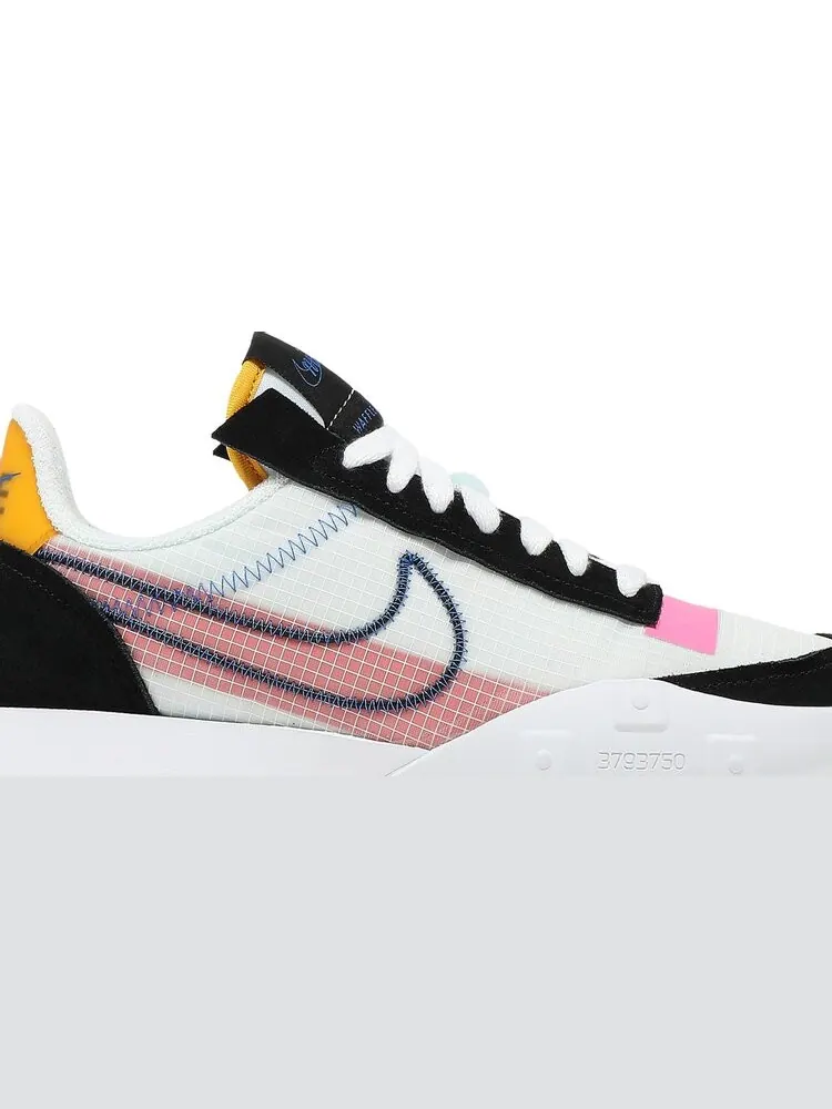 Кроссовки Nike Wmns Waffle Racer 2X 'White Chile Red' — изображение 2 из 8, белый