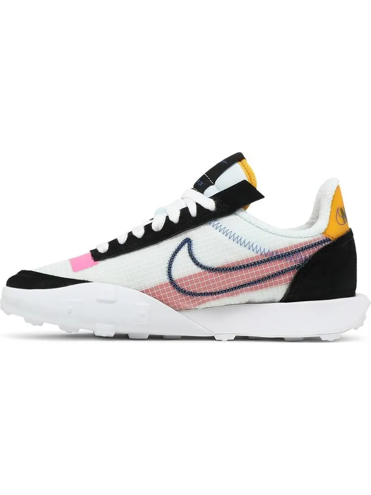 Кроссовки Nike Wmns Waffle Racer 2X 'White Chile Red' — изображение 3 из 8, белый