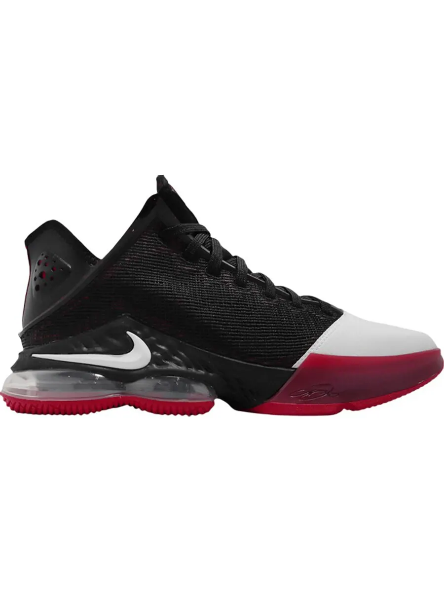 Кроссовки Nike LeBron 19 Low EP — изображение 1 из 6, черный/красный/белый