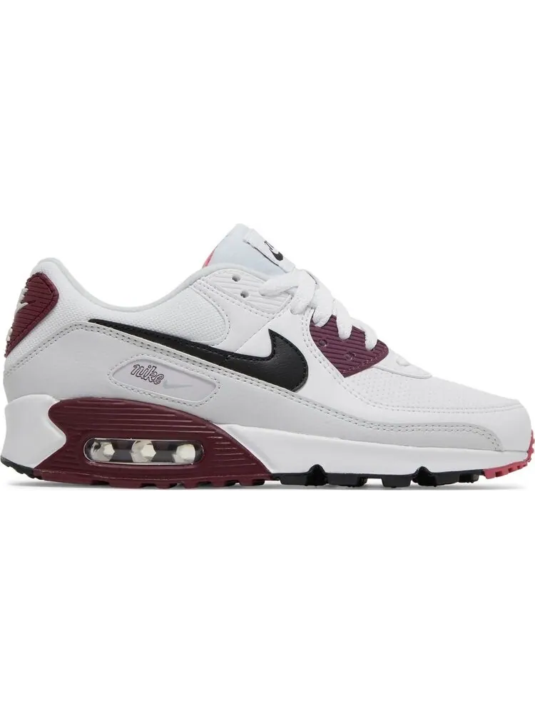 Кроссовки Nike Wmns Air Max 90 'White Dark Beetroot' — изображение 1 из 8, белый
