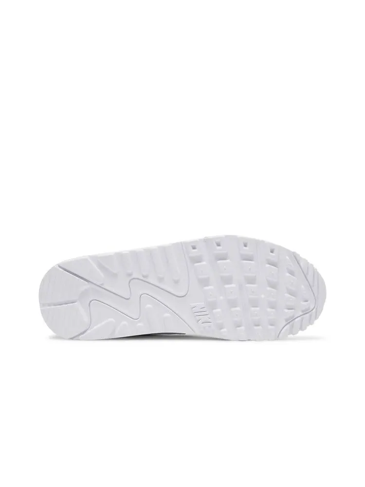 Кроссовки Nike Wmns Air Max 90 'White Racer Blue' — изображение 5 из 9, белый/синий/зеленый