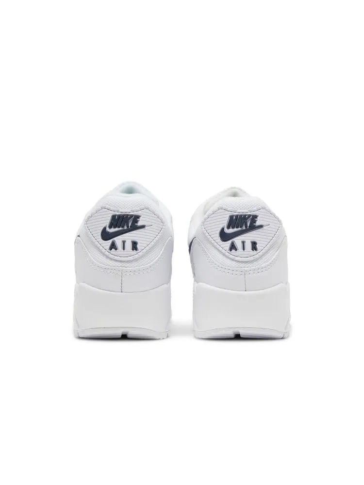 Кроссовки Nike Wmns Air Max 90 'White Racer Blue' — изображение 7 из 9, белый/синий/зеленый