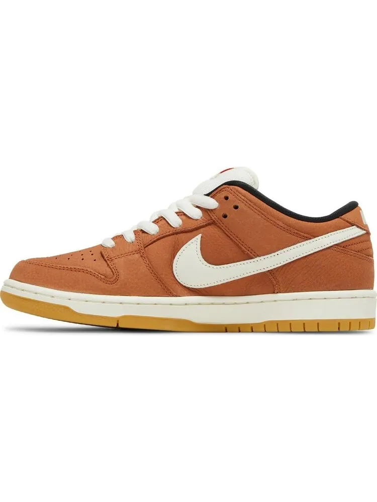 Кроссовки Nike Dunk Low Pro ISO SB 'Dark Russet' — изображение 3 из 8, оранжевый