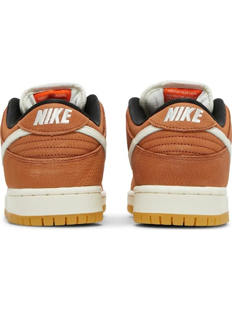 Кроссовки Nike Dunk Low Pro ISO SB 'Dark Russet' — изображение 6 из 8, оранжевый